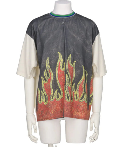 PHOTO GRAPHIC T-SHIRT (FIRE LACE)