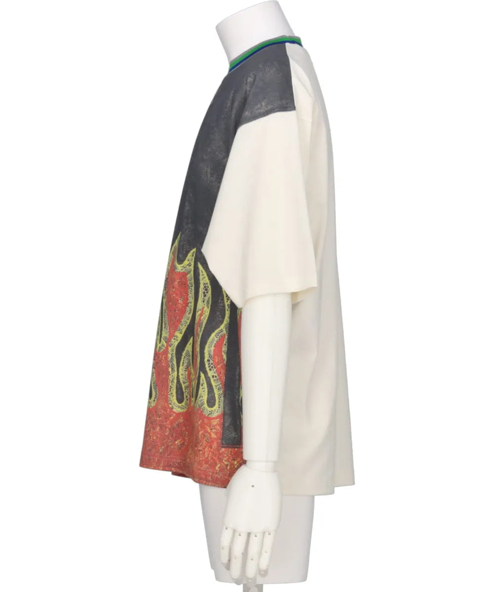 PHOTO GRAPHIC T-SHIRT (FIRE LACE)