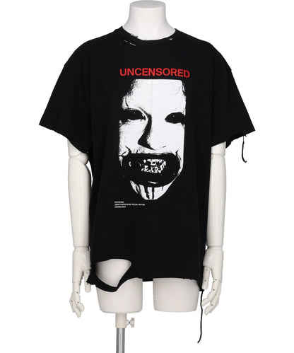 MATIÈRES FÉCALES(マチエール・フェカル)UNISEX UNCENSORED TEE KNIT