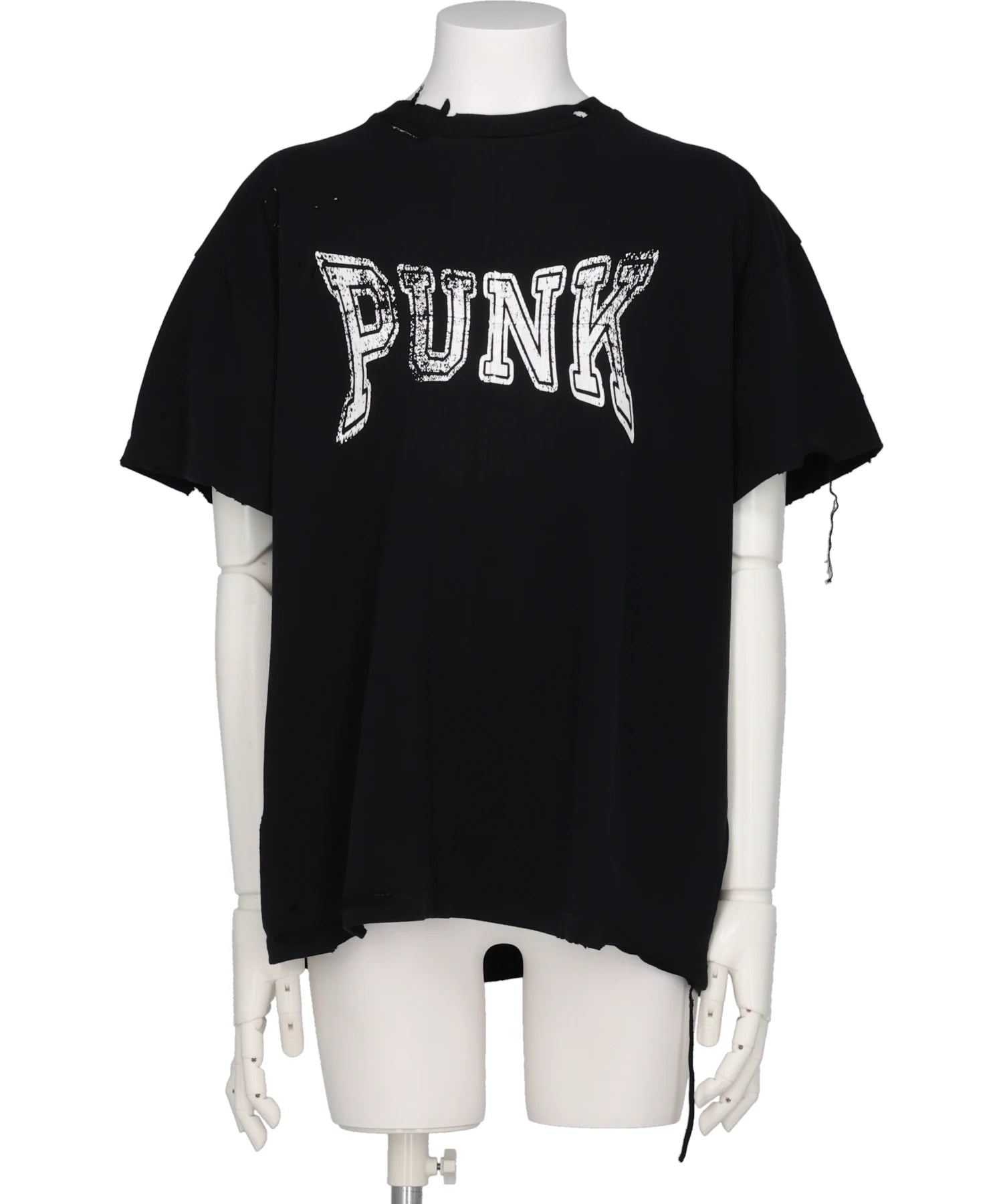 MATIÈRES FÉCALES(マチエール・フェカル)UNISEX PUNK TEE KNIT