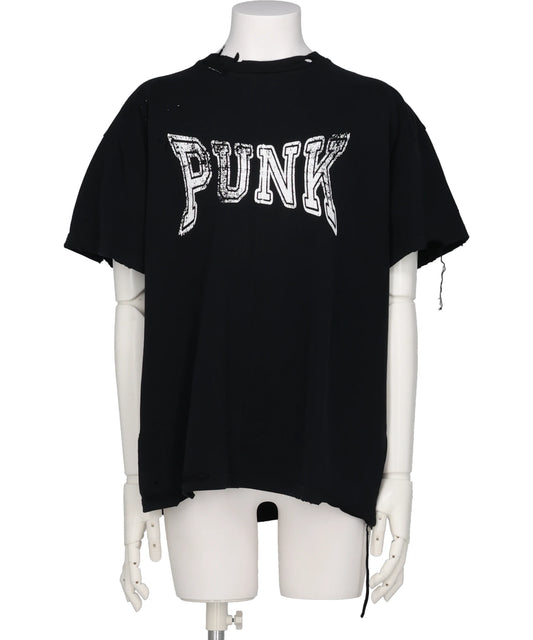 MATIÈRES FÉCALES(マチエール・フェカル)UNISEX PUNK TEE KNIT