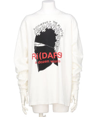 TROMPE-L'OEIL RIDERS PINTED T-SHIRT