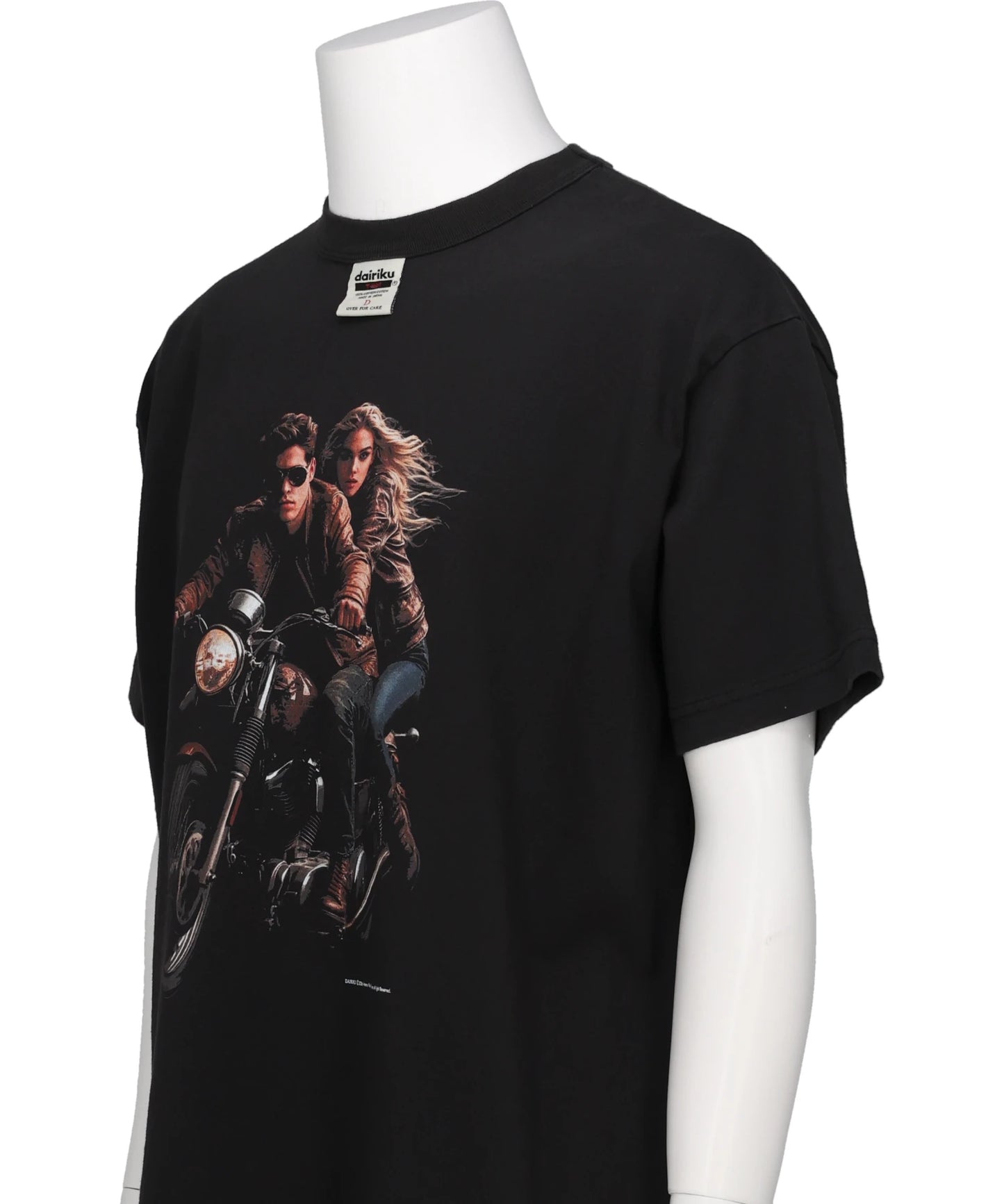 "AVEC BIKERS" H-S TAG TEE