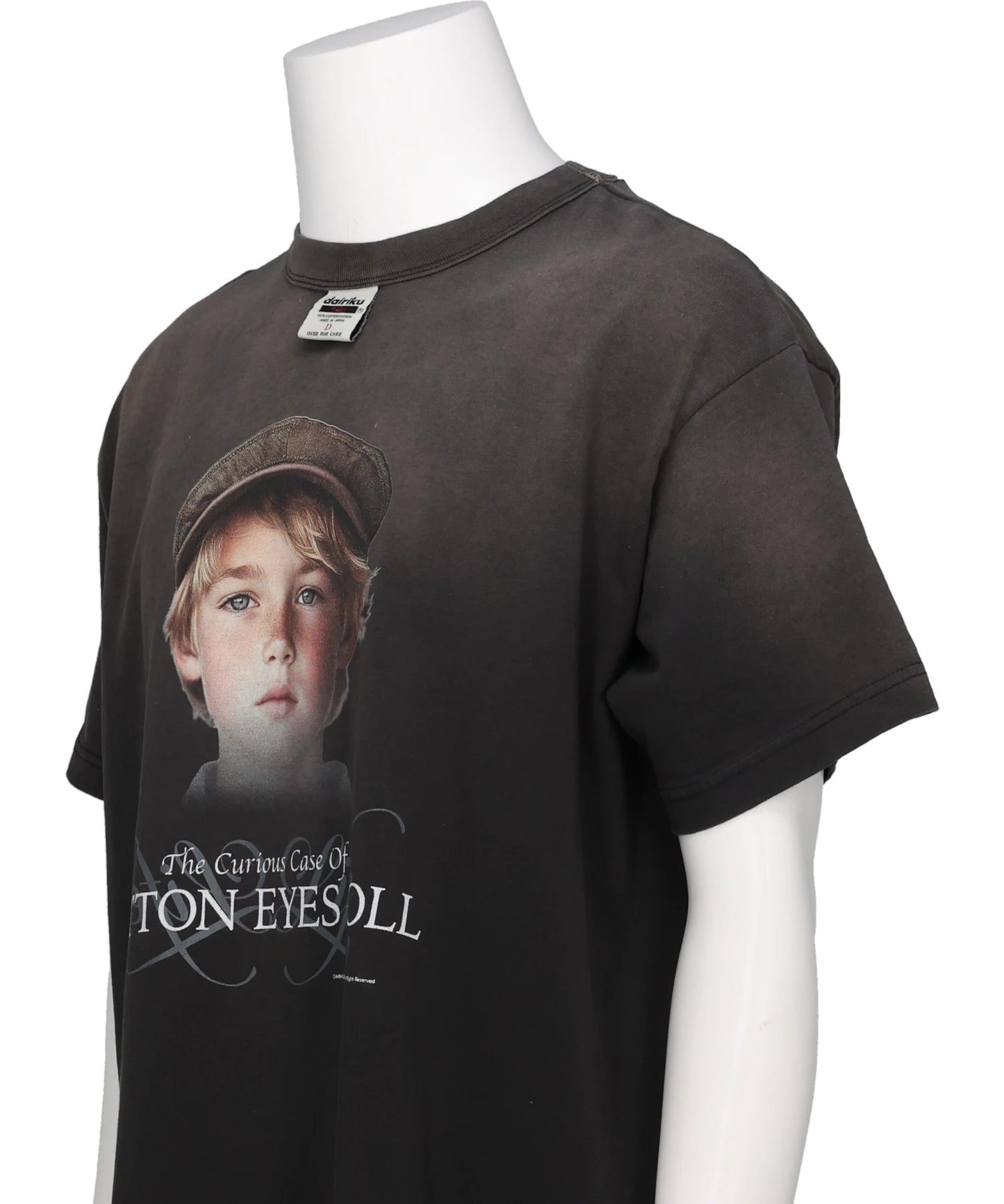 "BUTTON EYE DOLL" SUNBURN H-S TAG TEE