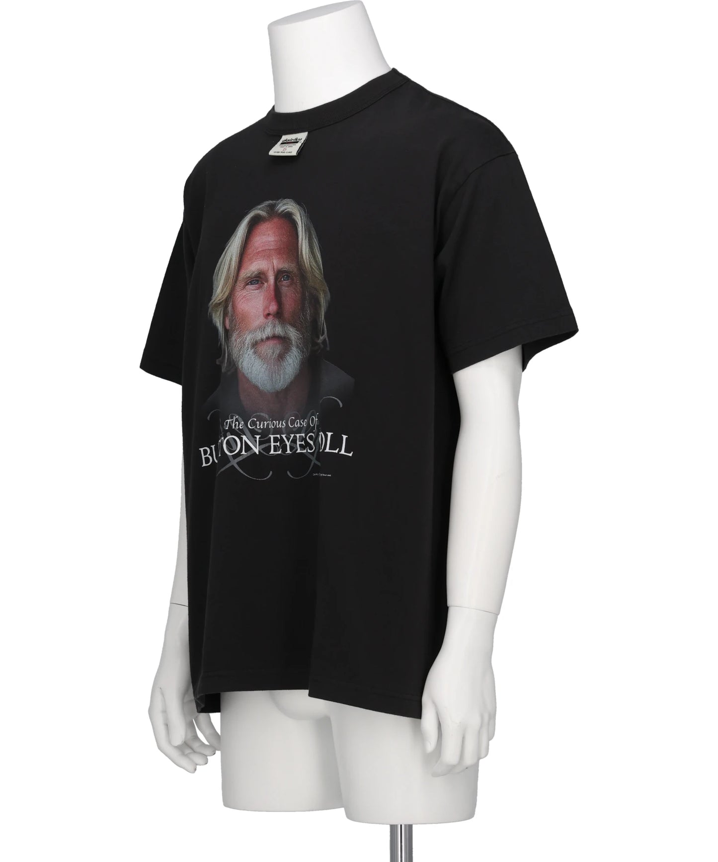 "BUTTON EYE DOLL" H-S TAG TEE