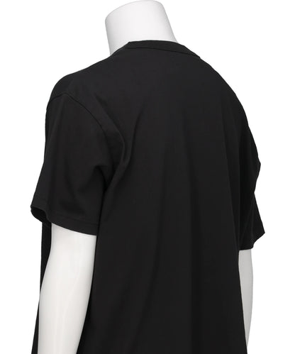 "BUTTON EYE DOLL" H-S TAG TEE