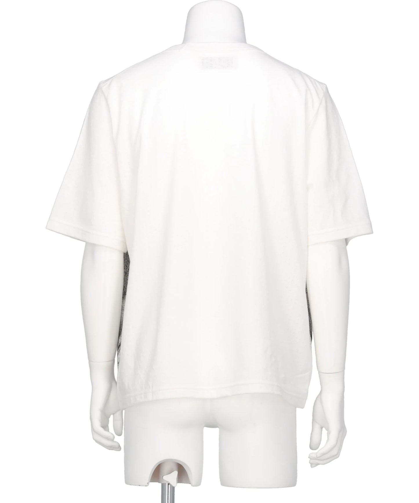 "MATT"TRANSFER PRINT FANCY DOBBY H-S TAG TEE