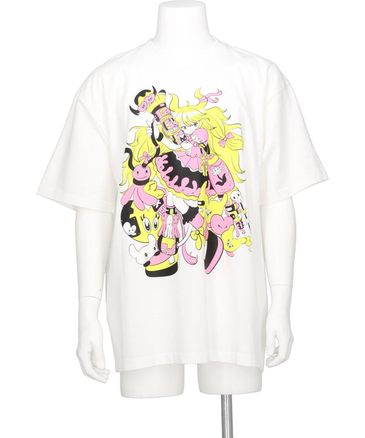 KIDILL(キディル) 2026SS CYBER PUNK GIRL T-SHIRT KL1089