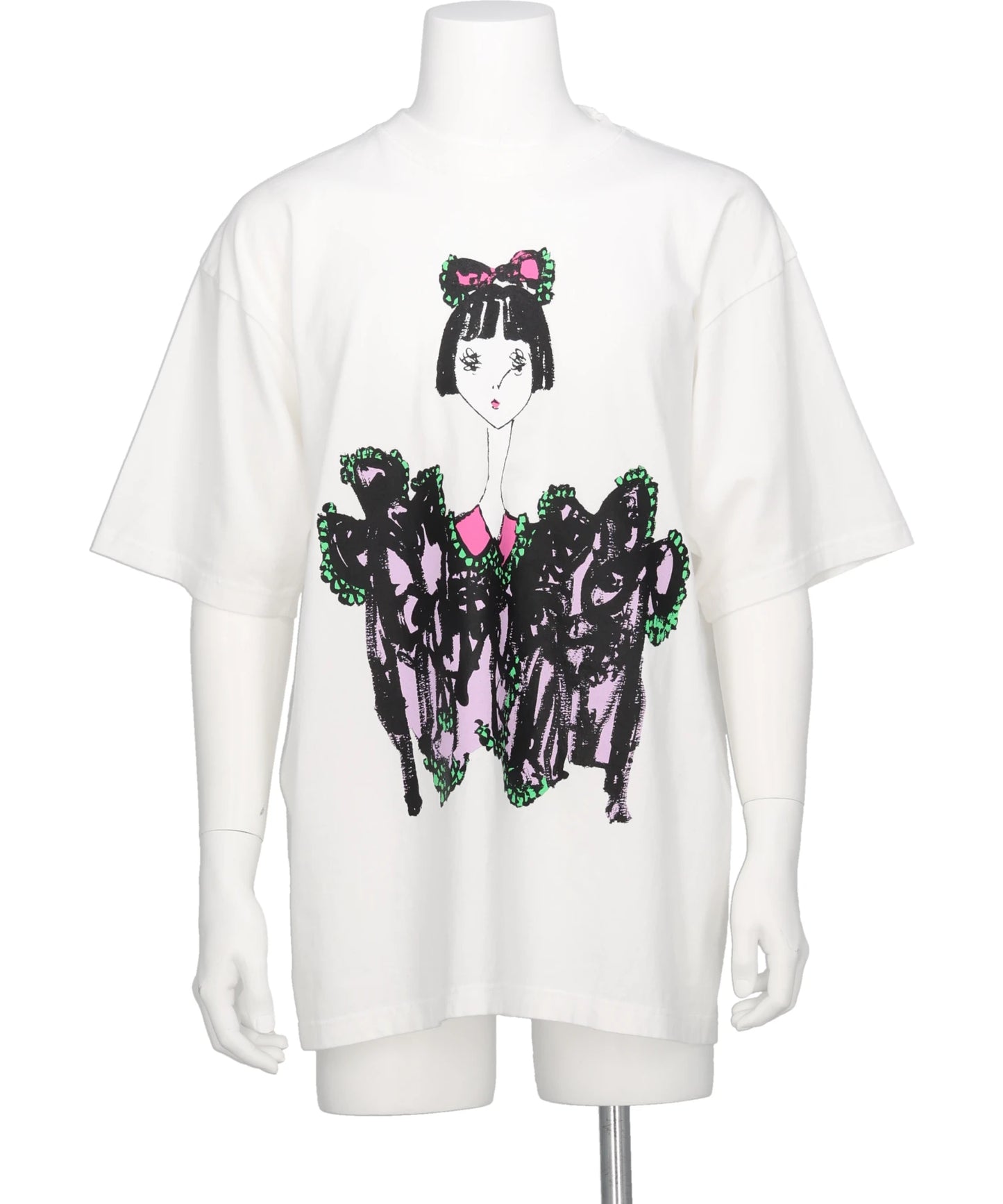 KIDILL(キディル) 2026SS LOUISE RIBBON T-SHIRT KL1091