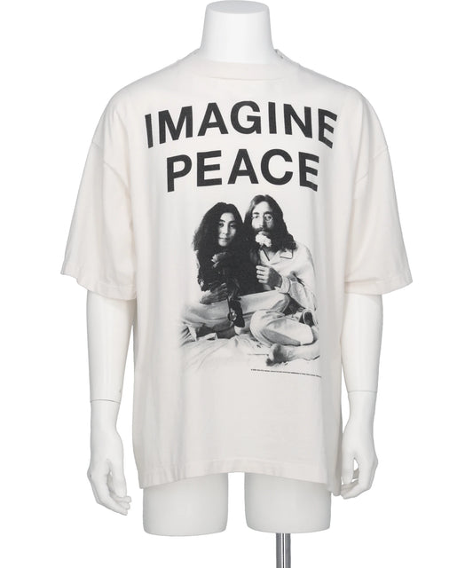 JL_SS T-SHIRT/IMAGINE PEACE
