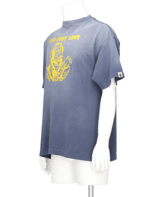 BAPE_SS T-SHIRT/FADE AWAY LV