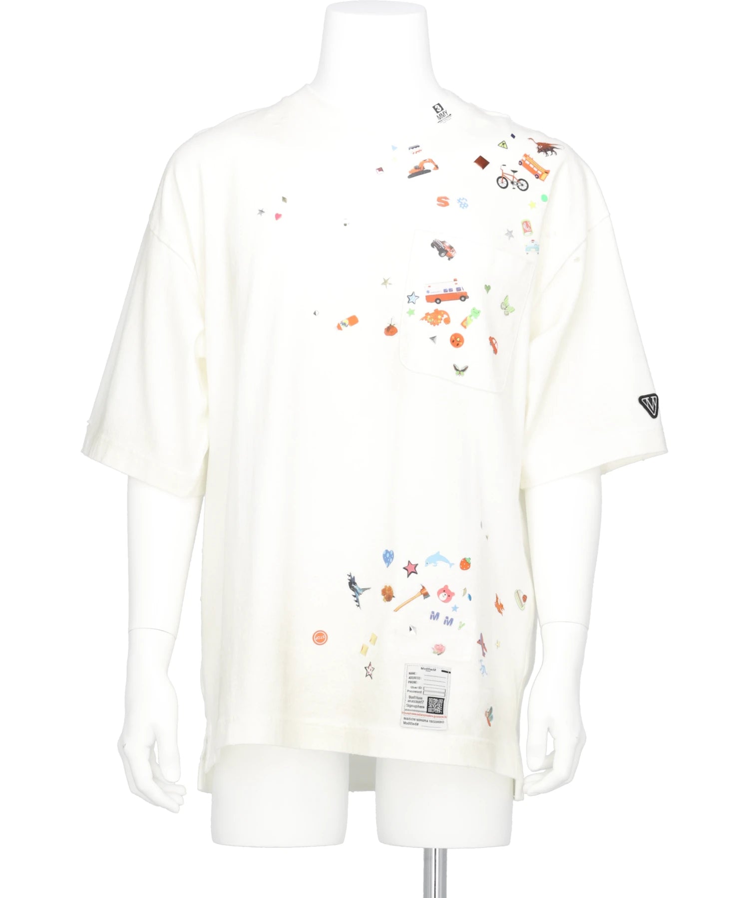 Maison MIHARA YASUHIRO(メゾンミハラヤスヒロ) KIDS STICKER TEE J16TS821