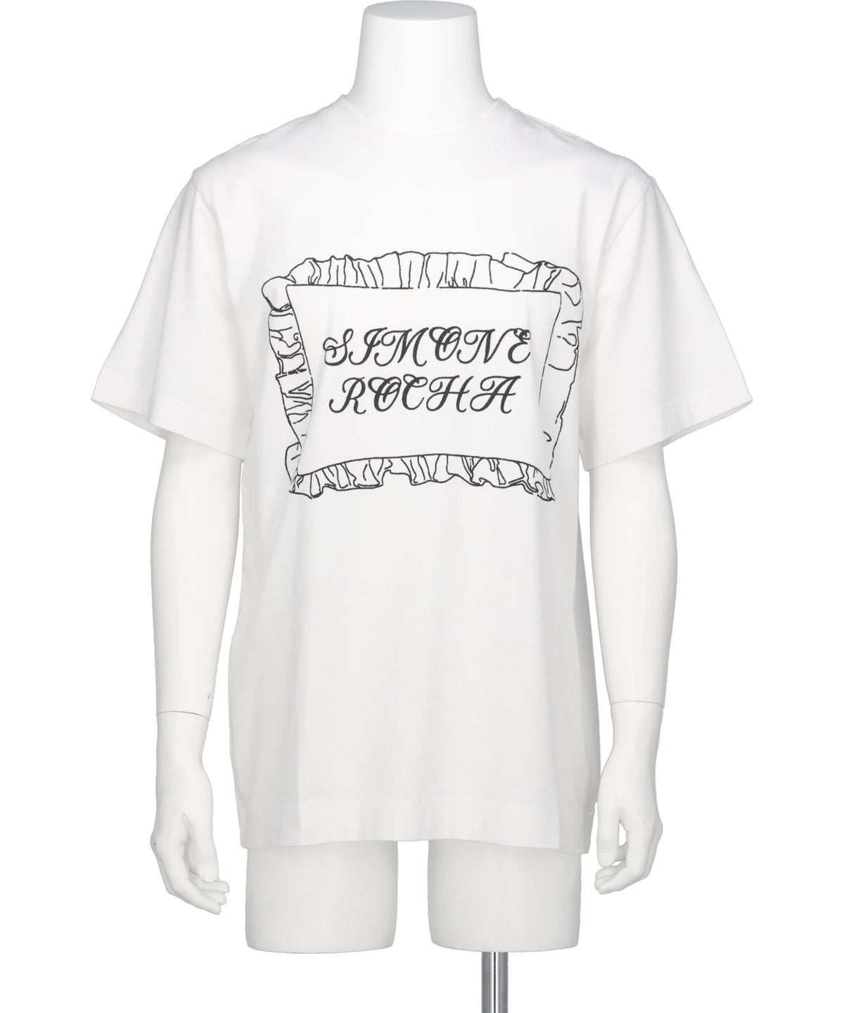 Simone Rocha(シモーネ ロシャ) 2026SS PILLOWCASE LOGO PRINT T-SHIRT Simone Rocha(シモーネ ロシャ) 2026SS PILLOWCASE LOGO PRINT T-SHIRT