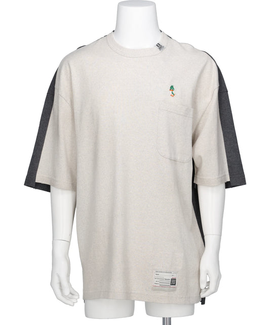 Maison MIHARA YASUHIRO(メゾンミハラヤスヒロ) 2026SS FRONT BACK COMBINED T-SHIRT A16TS602