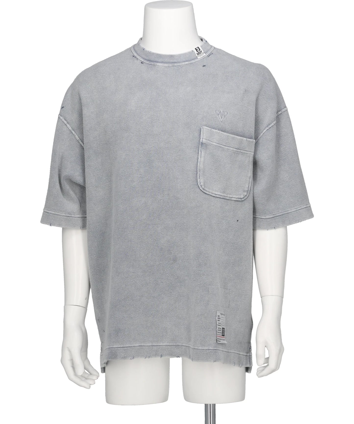  Maison MIHARA YASUHIRO(メゾンミハラヤスヒロ) 2026SS BLEACHED THERMAL T-SHIRT J16TS811