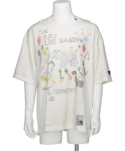 Maison MIHARA YASUHIRO(メゾンミハラヤスヒロ) 2026SS KIDS DOODLE PRINTED T-SHIRT J16TS831