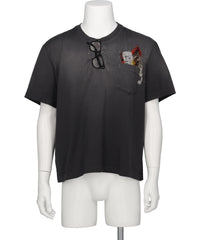 doublet（ダブレット）TROMPE L’OEIL EMBROIDERY T-SHIRT