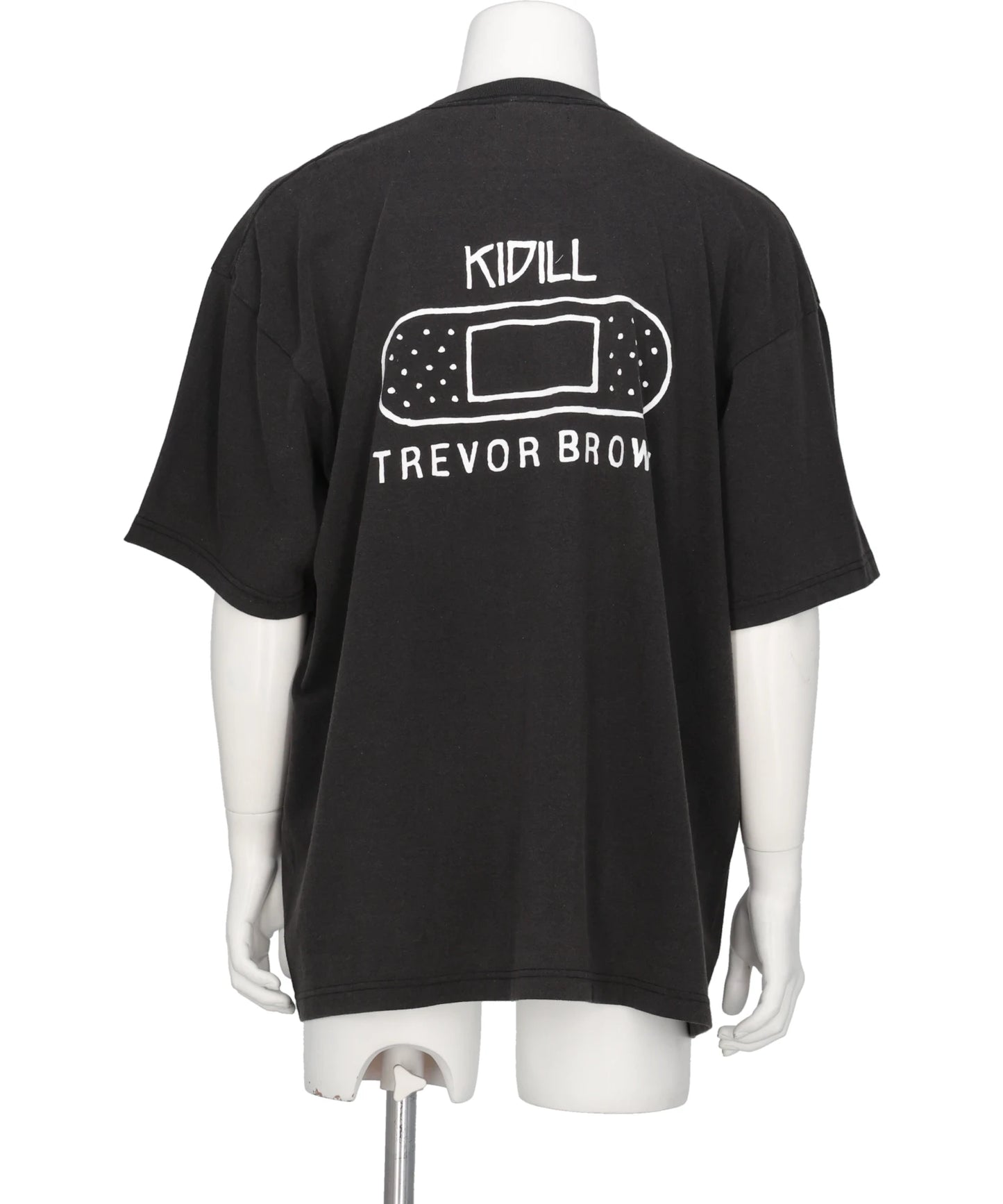 BLACK ANGEL T-SHIRT BIOWASHED ARTWORK BY TREVOR BROWN