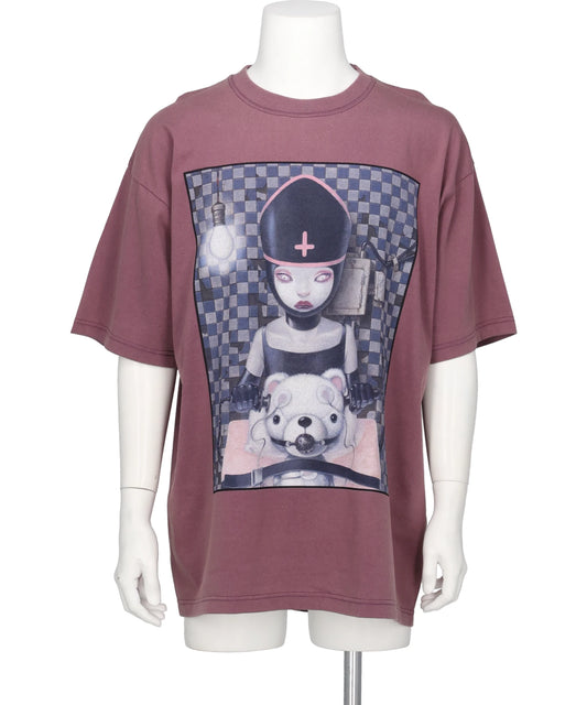ECT T-SHIRT BIOWASHED ARTWORK BY TREVOR BROWN