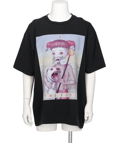 THE FOOL T-SHIRT BIOWASHED ARTWORK BY TREVOR BROWN