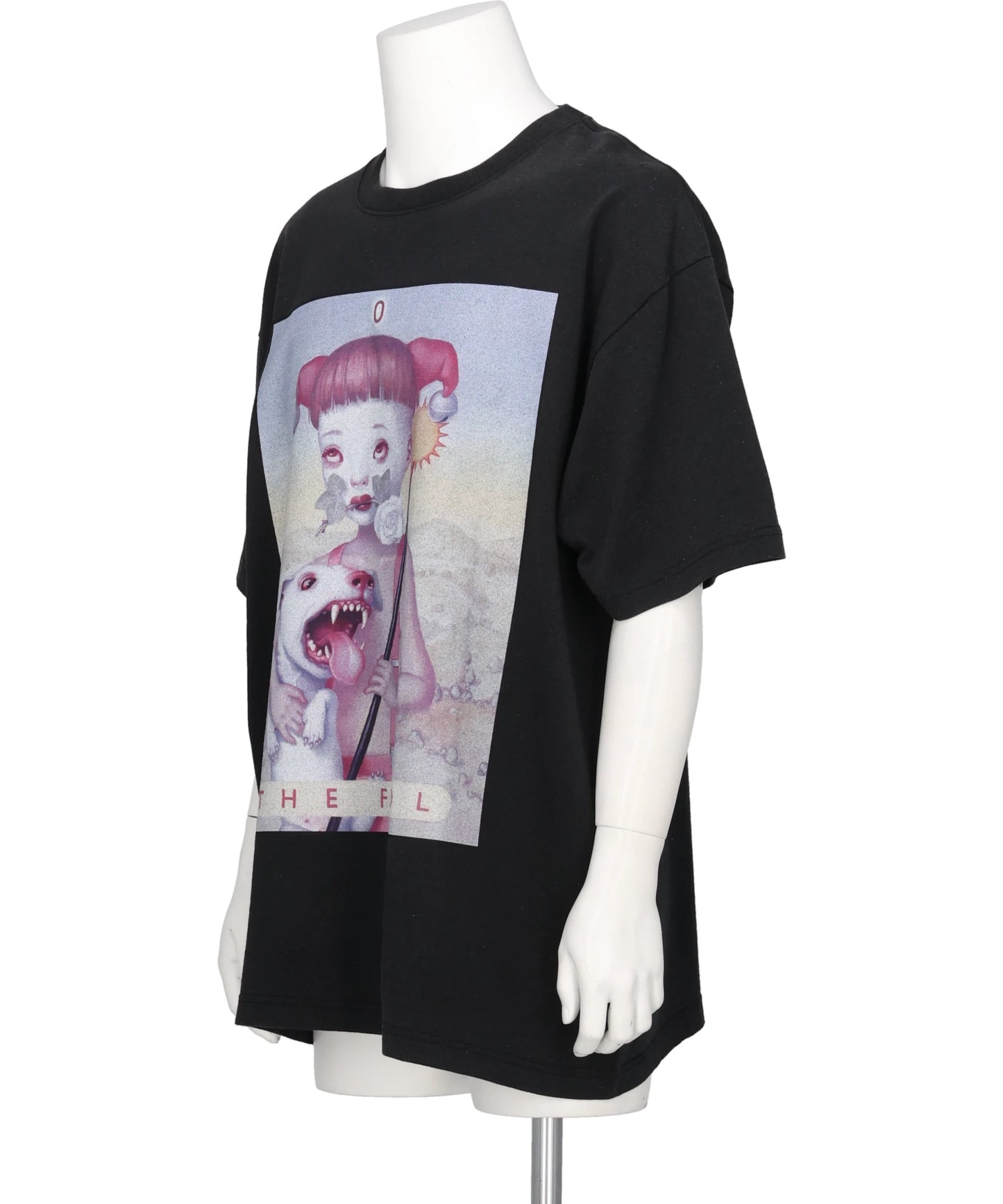 THE FOOL T-SHIRT BIOWASHED ARTWORK BY TREVOR BROWN