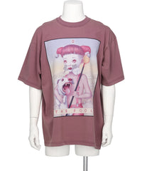 KIDILL(キディル) 2026AW THE FOOL T-SHIRT BIOWASHED ARTWORK BY TREVOR BROWN KL1153
