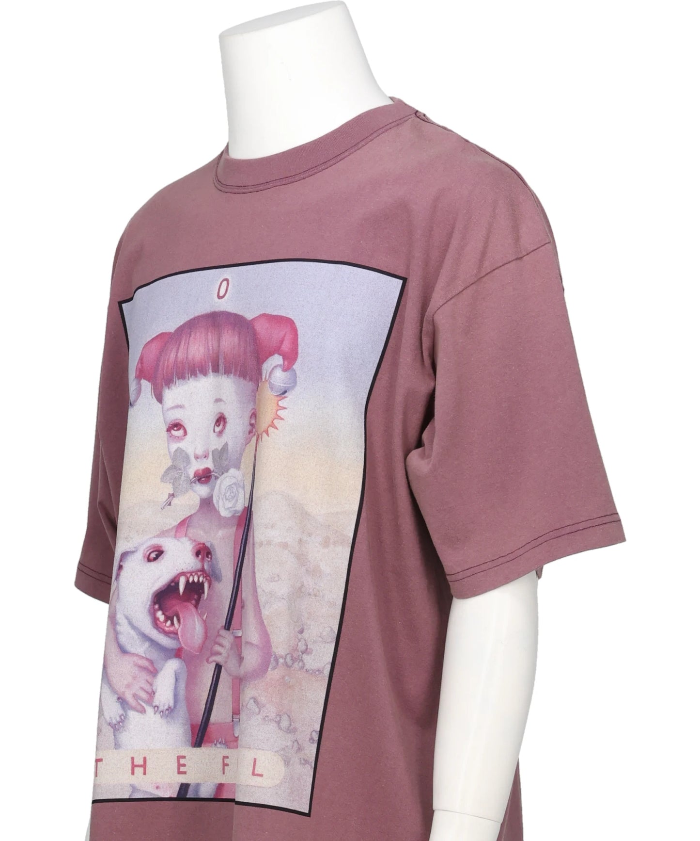 THE FOOL T-SHIRT BIOWASHED ARTWORK BY TREVOR BROWN