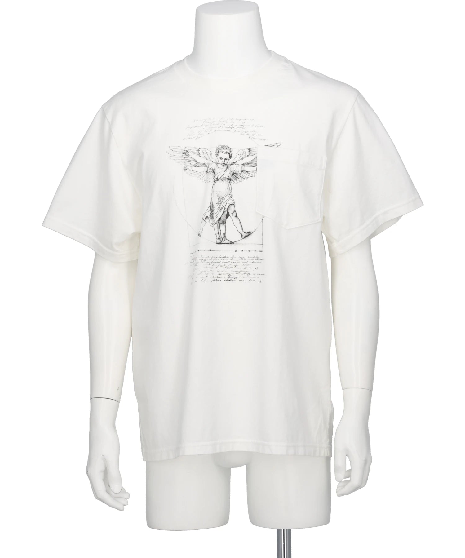 MASU(エムエーエスユー) 2026AW ANGEL DIAGRAM POCKET T-SHIRT M26H9CS001