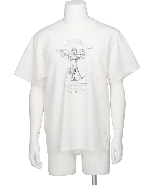 MASU(エムエーエスユー) 2026AW ANGEL DIAGRAM POCKET T-SHIRT M26H9CS001
