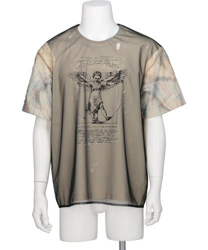  MASU(エムエーエスユー) 2026AW ANGEL DIAGRAM LAYERED T-SHIRT M26H9CS004