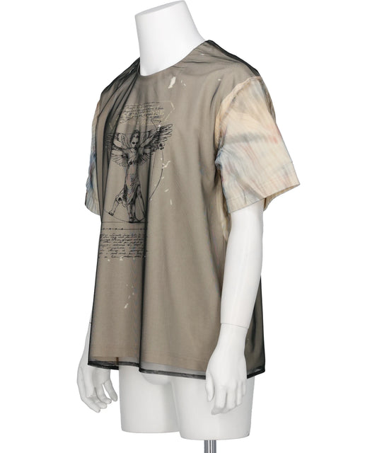 ANGEL DIAGRAM LAYERED T-SHIRT