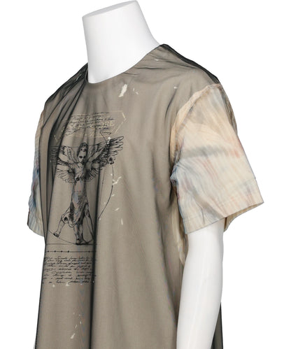 ANGEL DIAGRAM LAYERED T-SHIRT