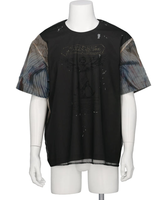 MASU(エムエーエスユー) 2026AW ANGEL DIAGRAM LAYERED T-SHIRT M26H9CS004
