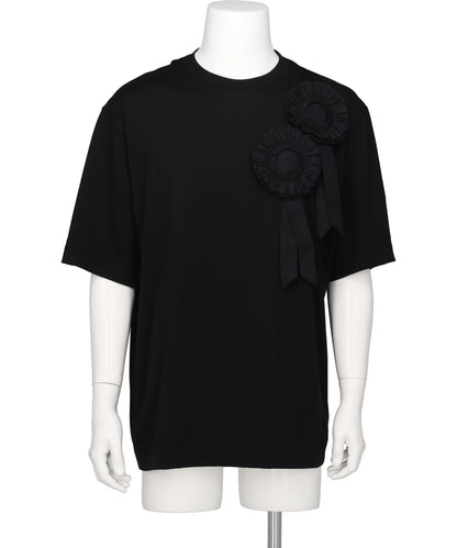 Simone Rocha(シモーネ ロシャ) RUFFLE ROSETTE BOXY T-SHIRT
