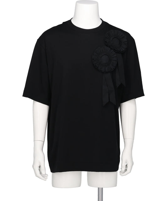 Simone Rocha(シモーネ ロシャ) RUFFLE ROSETTE BOXY T-SHIRT
