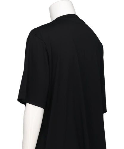 RUFFLE ROSETTE BOXY T-SHIRT