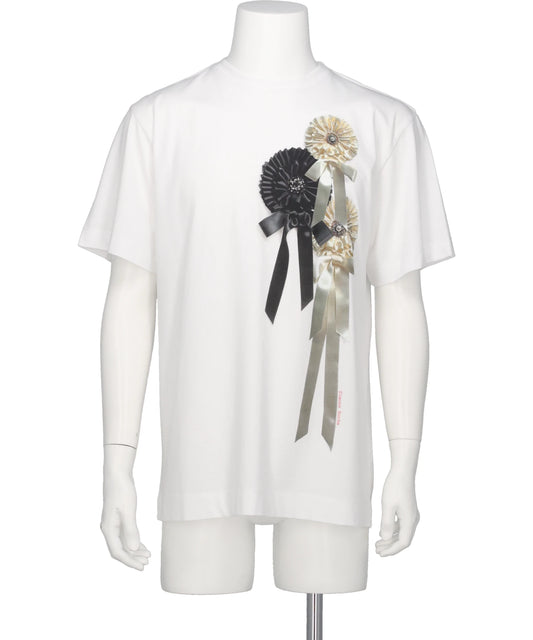 Simone Rocha(シモーネ ロシャ) RIBBON ROSETTE PRINT T-SHIRT