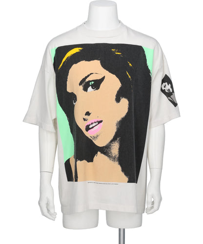 SAINT Mxxxxxx（セント マイケル)AMY SS T-SHIRT/BACK TO BLK