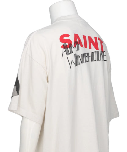 AMY SS T-SHIRT/BACK TO BLK