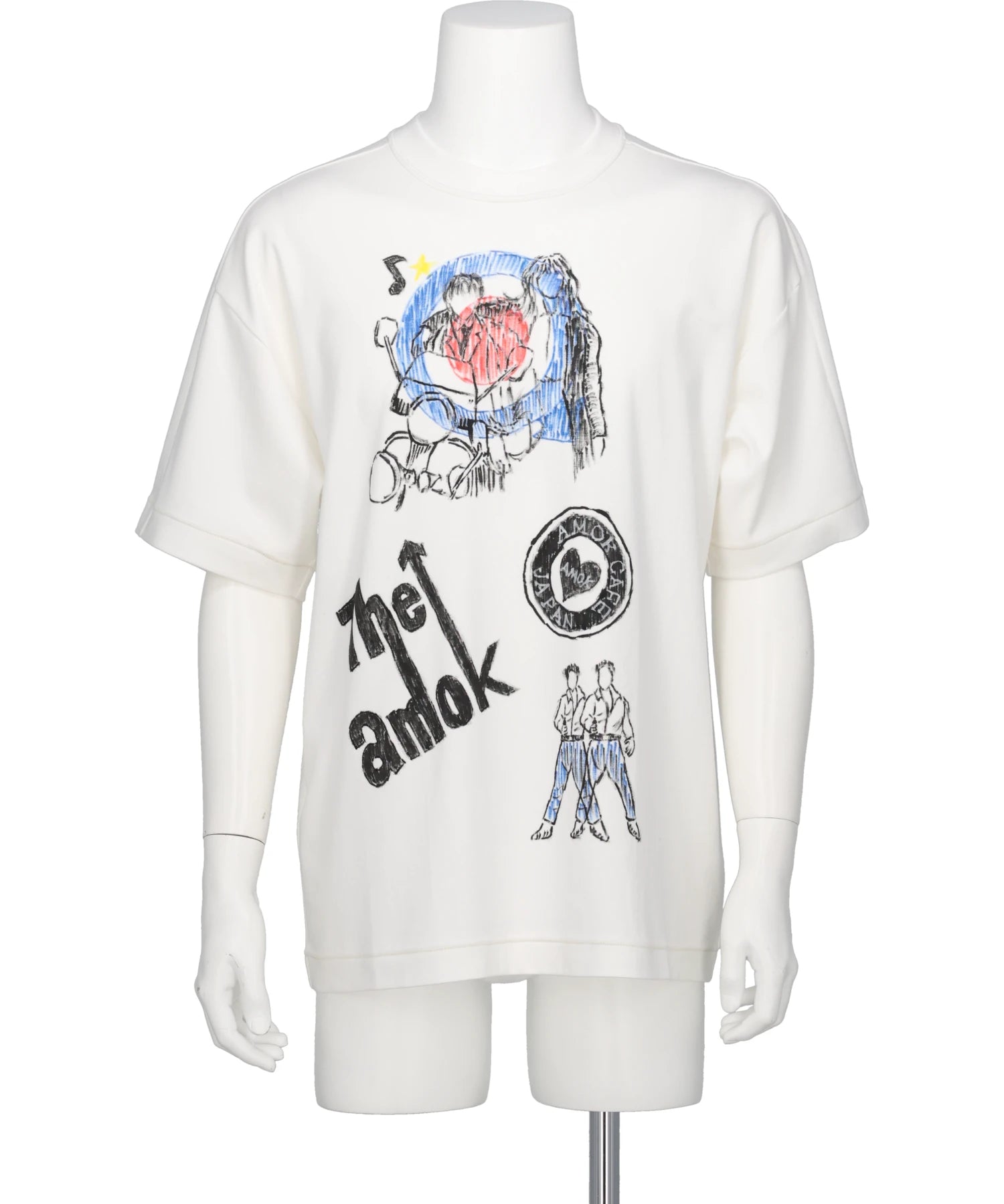 amok(アモク) 2026AW HAND PAINT AMOK TEE 262011A