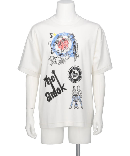 amok(アモク) 2026AW HAND PAINT AMOK TEE 262011A