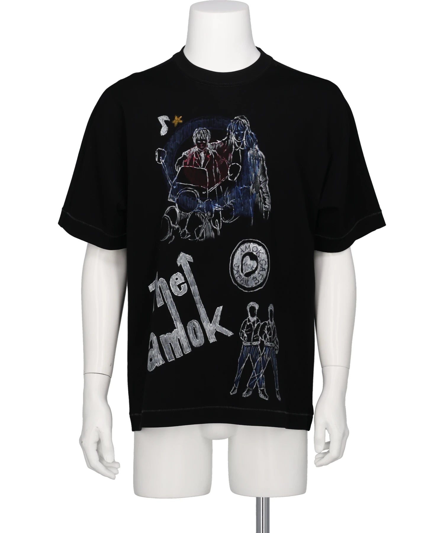 amok(アモク) 2026AW HAND PAINT AMOK TEE 262011A