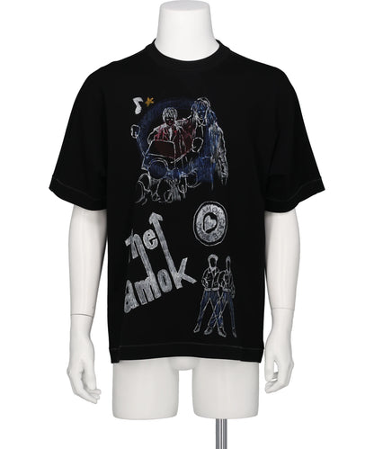 amok(アモク) 2026AW HAND PAINT AMOK TEE 262011A