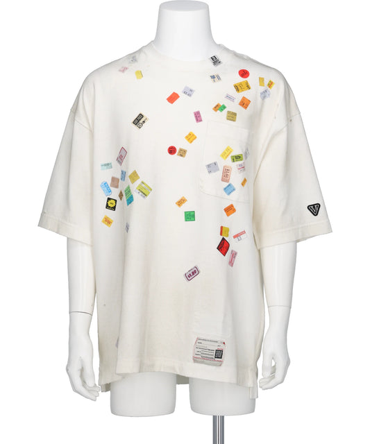 Maison MIHARA YASUHIRO(メゾンミハラヤスヒロ) 2026AW PRICE STICKER TEE A17TS591