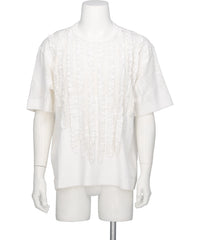 TAAKK(ターク)RUFFLE PRINT T-SHIRTS