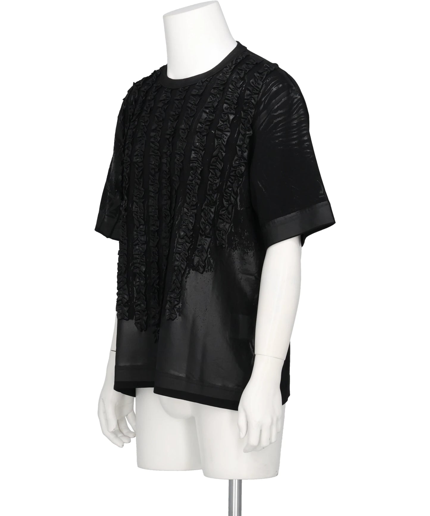 RUFFLE PRINT T-SHIRTS