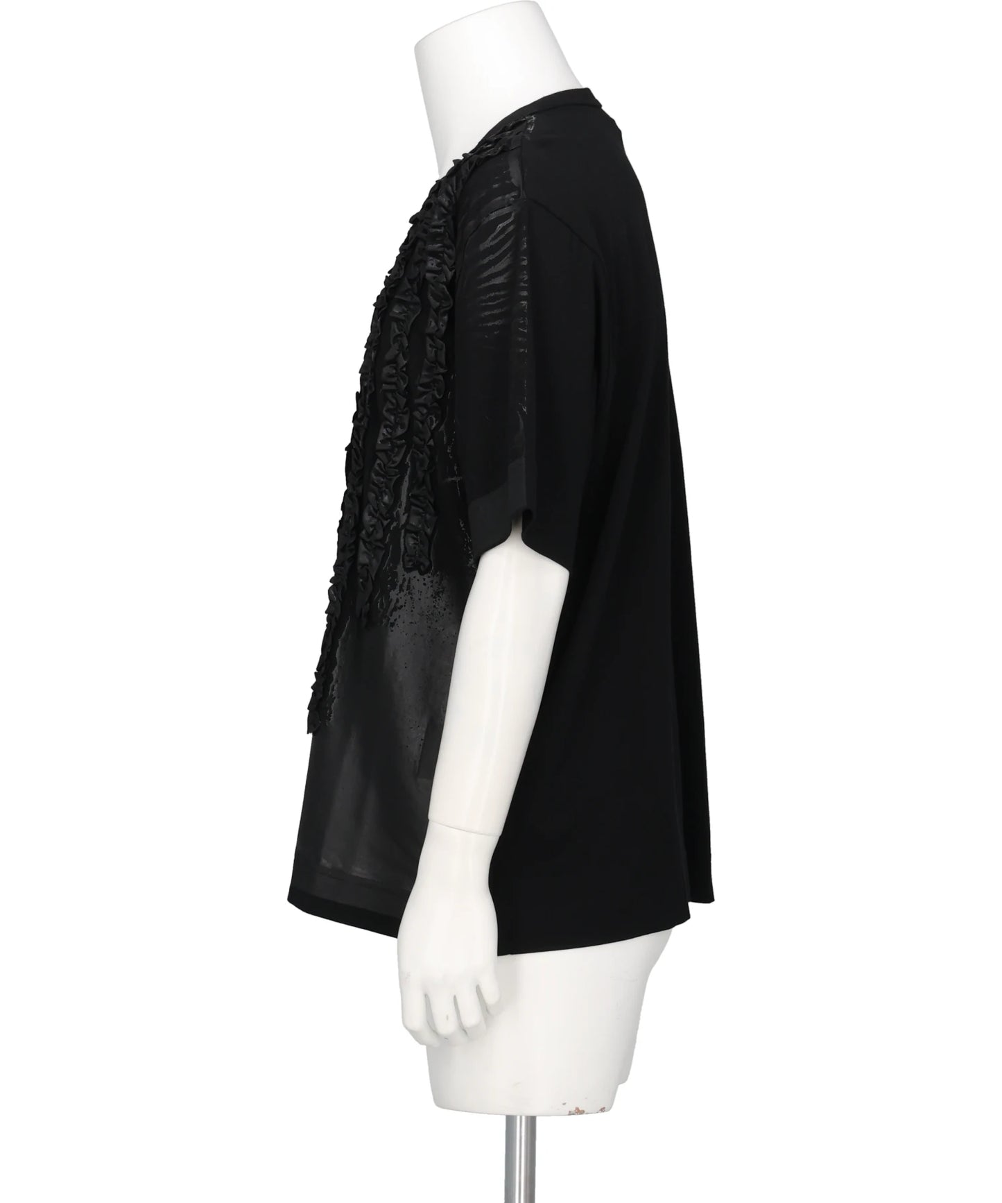 RUFFLE PRINT T-SHIRTS