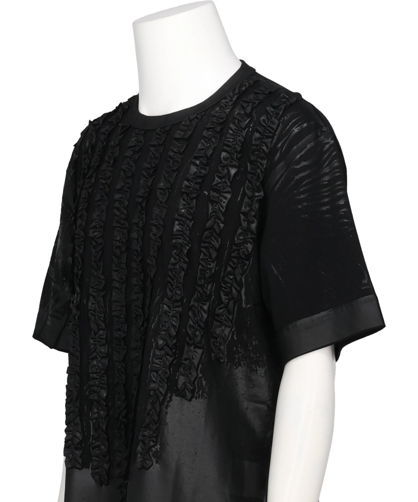 RUFFLE PRINT T-SHIRTS