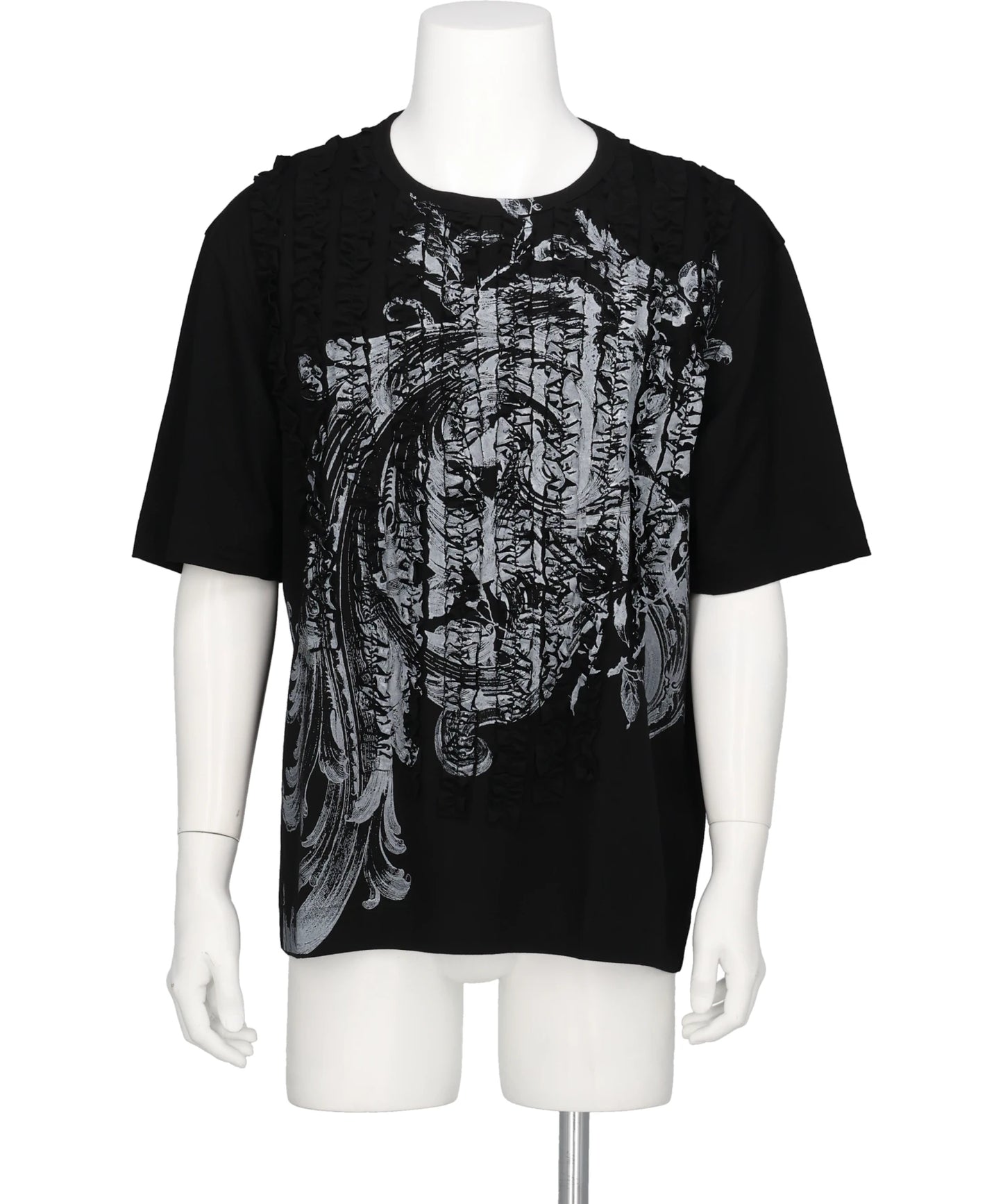 TAAKK(ターク)RUFFLE PRINT T-SHIRTS