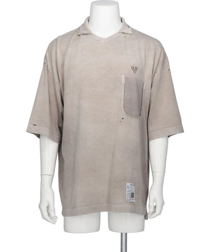 Maison MIHARA YASUHIRO(メゾンミハラヤスヒロ) SUN FADED COLLARED TEE
